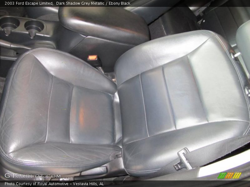 Dark Shadow Grey Metallic / Ebony Black 2003 Ford Escape Limited