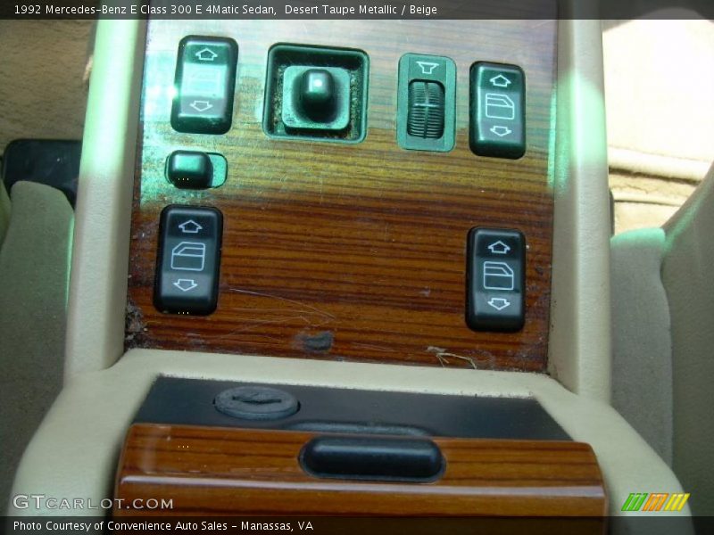 Desert Taupe Metallic / Beige 1992 Mercedes-Benz E Class 300 E 4Matic Sedan