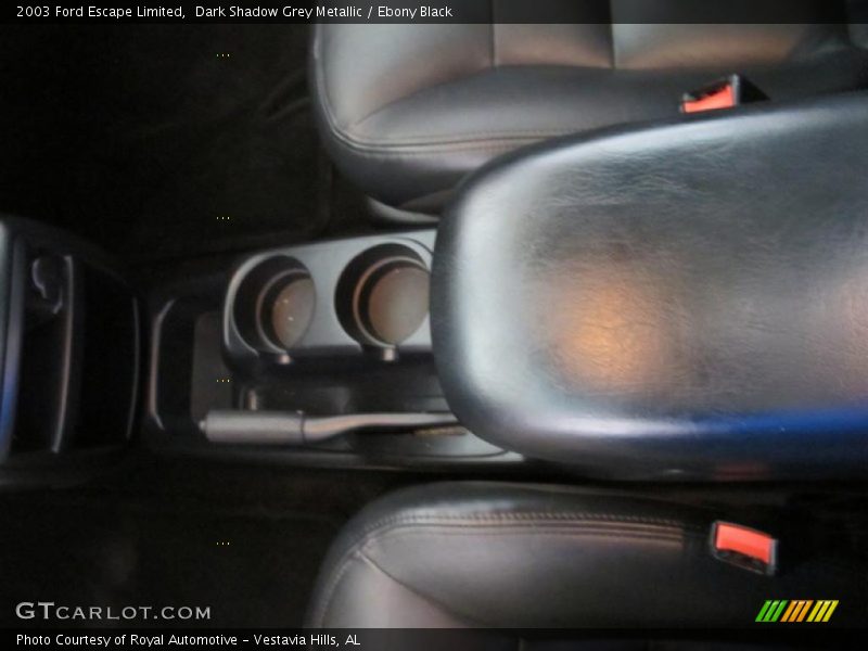 Dark Shadow Grey Metallic / Ebony Black 2003 Ford Escape Limited