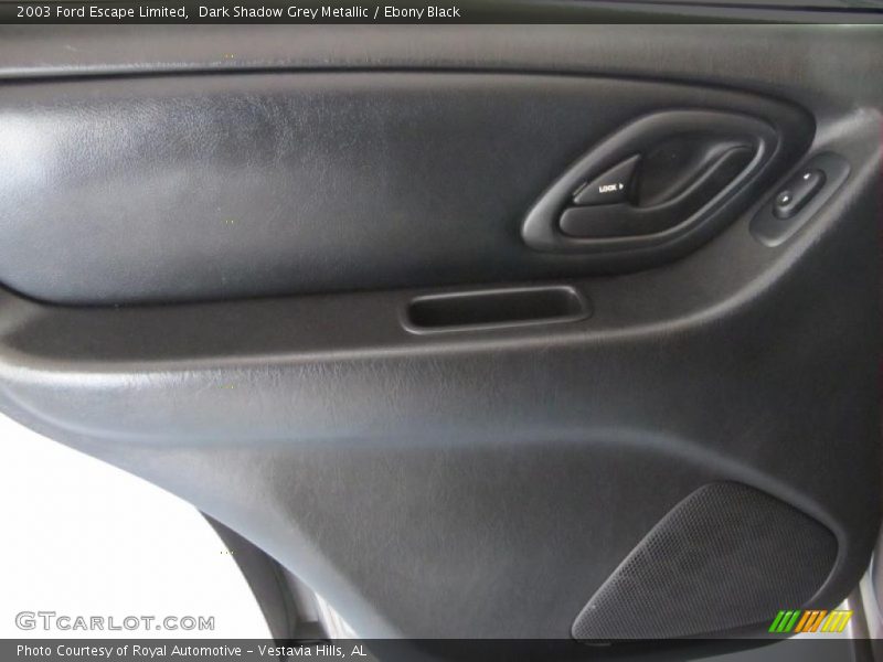 Dark Shadow Grey Metallic / Ebony Black 2003 Ford Escape Limited