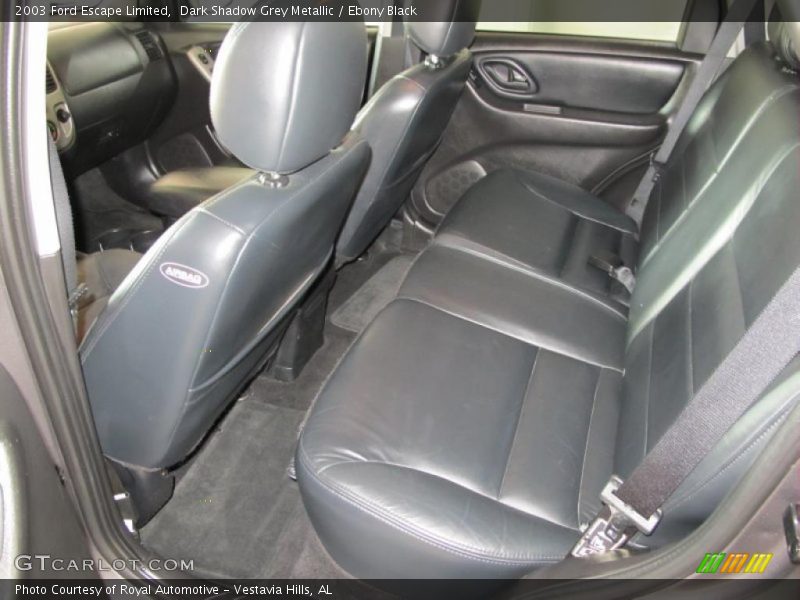 Dark Shadow Grey Metallic / Ebony Black 2003 Ford Escape Limited