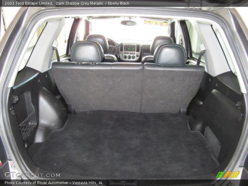 Dark Shadow Grey Metallic / Ebony Black 2003 Ford Escape Limited