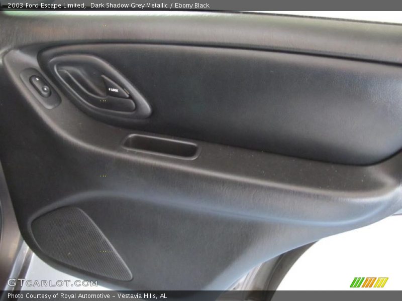 Dark Shadow Grey Metallic / Ebony Black 2003 Ford Escape Limited