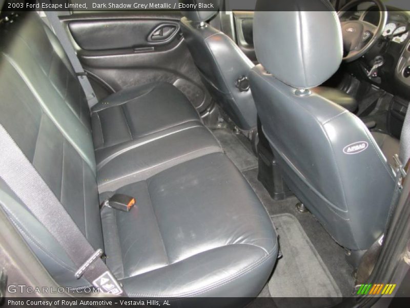 Dark Shadow Grey Metallic / Ebony Black 2003 Ford Escape Limited