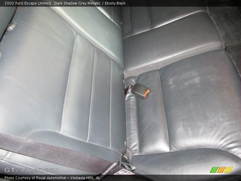 Dark Shadow Grey Metallic / Ebony Black 2003 Ford Escape Limited