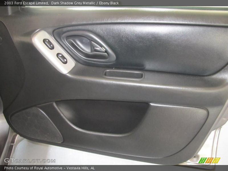 Dark Shadow Grey Metallic / Ebony Black 2003 Ford Escape Limited
