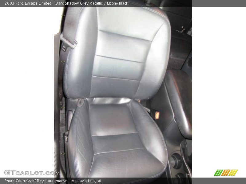 Dark Shadow Grey Metallic / Ebony Black 2003 Ford Escape Limited