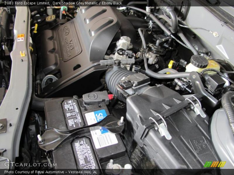 Dark Shadow Grey Metallic / Ebony Black 2003 Ford Escape Limited