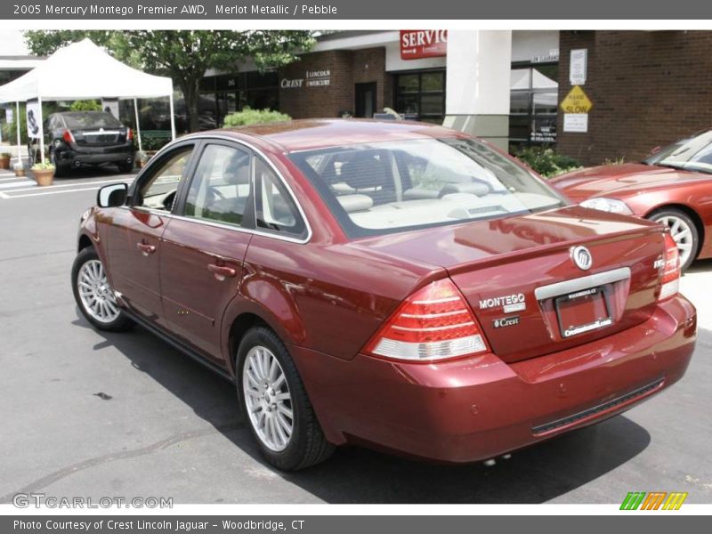 Merlot Metallic / Pebble 2005 Mercury Montego Premier AWD