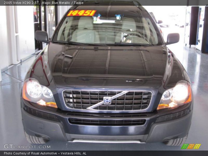 Magic Blue Metallic / Taupe 2005 Volvo XC90 2.5T