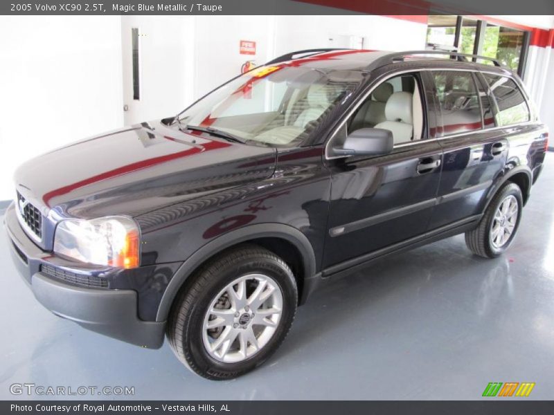 Magic Blue Metallic / Taupe 2005 Volvo XC90 2.5T