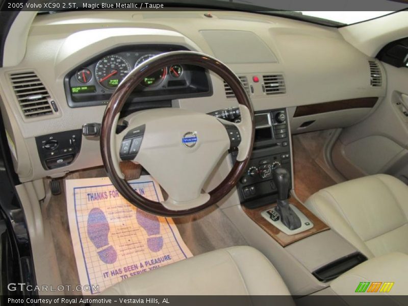 Magic Blue Metallic / Taupe 2005 Volvo XC90 2.5T