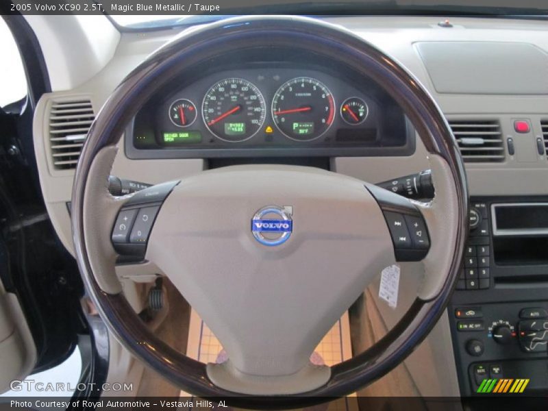 Magic Blue Metallic / Taupe 2005 Volvo XC90 2.5T