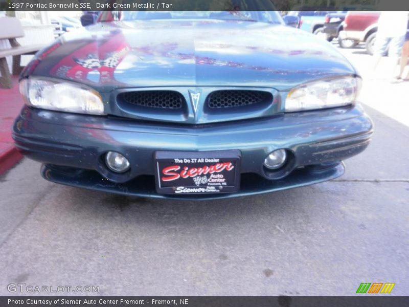 Dark Green Metallic / Tan 1997 Pontiac Bonneville SSE