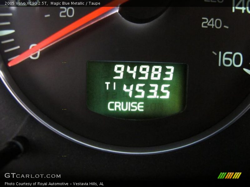 Magic Blue Metallic / Taupe 2005 Volvo XC90 2.5T