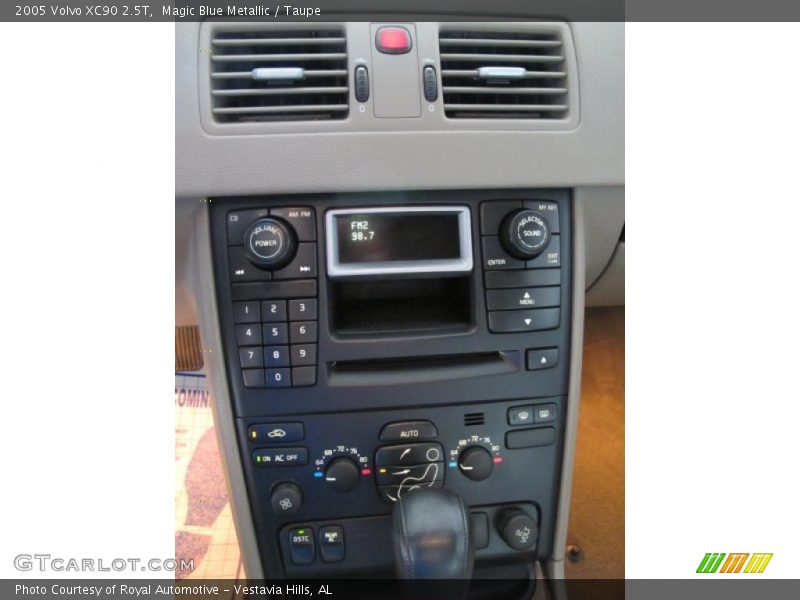 Magic Blue Metallic / Taupe 2005 Volvo XC90 2.5T