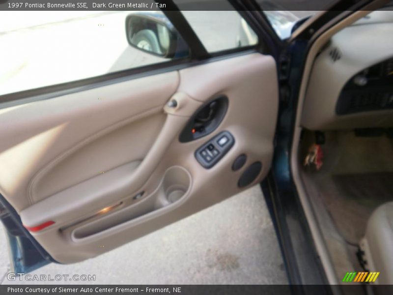 Dark Green Metallic / Tan 1997 Pontiac Bonneville SSE