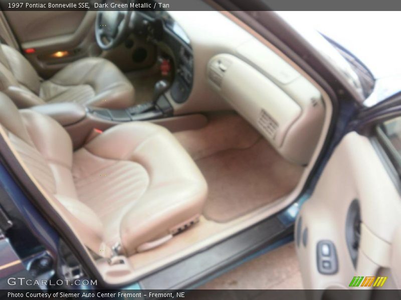 Dark Green Metallic / Tan 1997 Pontiac Bonneville SSE