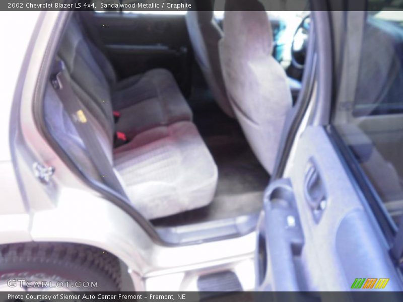 Sandalwood Metallic / Graphite 2002 Chevrolet Blazer LS 4x4