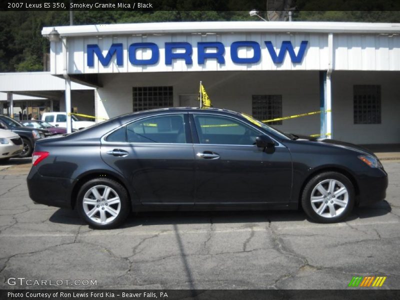 Smokey Granite Mica / Black 2007 Lexus ES 350