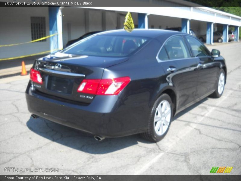 Smokey Granite Mica / Black 2007 Lexus ES 350