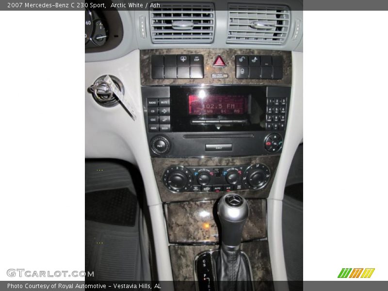 Arctic White / Ash 2007 Mercedes-Benz C 230 Sport