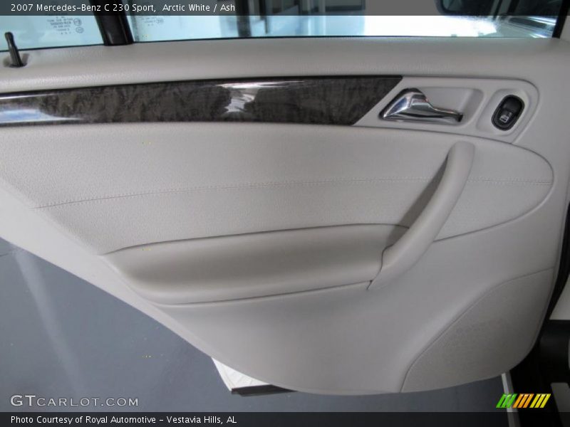 Arctic White / Ash 2007 Mercedes-Benz C 230 Sport