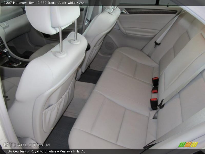 Arctic White / Ash 2007 Mercedes-Benz C 230 Sport