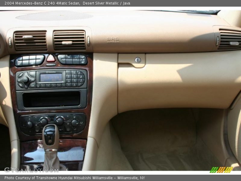 Desert Silver Metallic / Java 2004 Mercedes-Benz C 240 4Matic Sedan