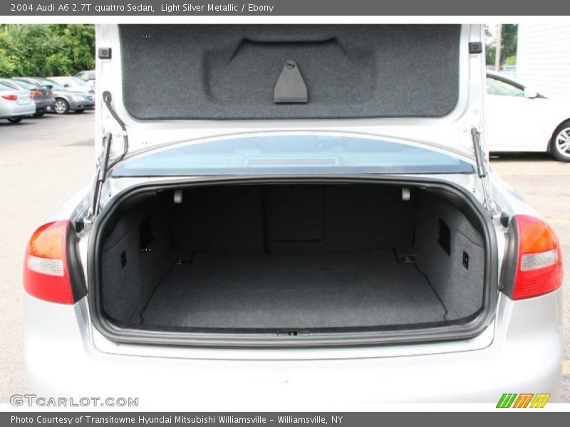 Light Silver Metallic / Ebony 2004 Audi A6 2.7T quattro Sedan