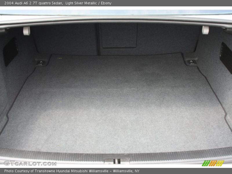 Light Silver Metallic / Ebony 2004 Audi A6 2.7T quattro Sedan