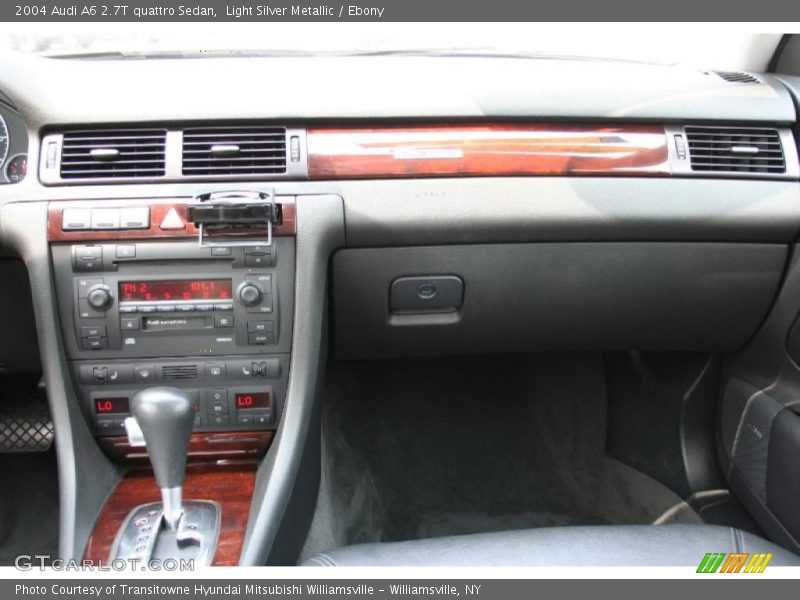 Light Silver Metallic / Ebony 2004 Audi A6 2.7T quattro Sedan