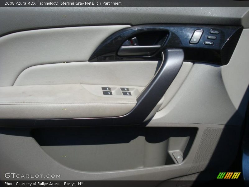 Sterling Gray Metallic / Parchment 2008 Acura MDX Technology