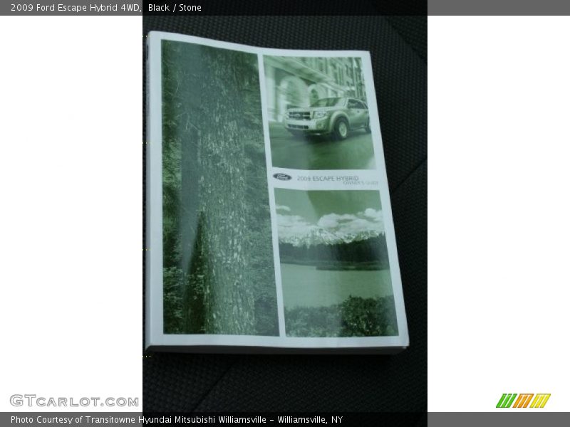 Black / Stone 2009 Ford Escape Hybrid 4WD