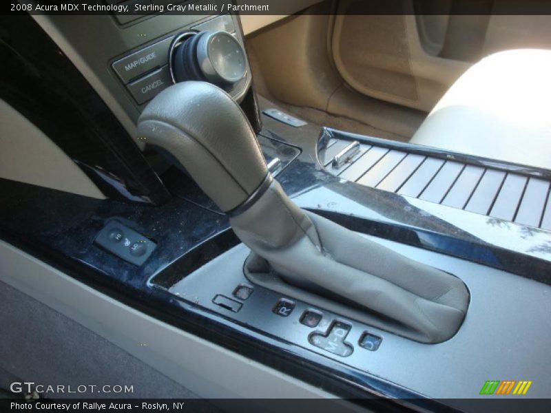 Sterling Gray Metallic / Parchment 2008 Acura MDX Technology