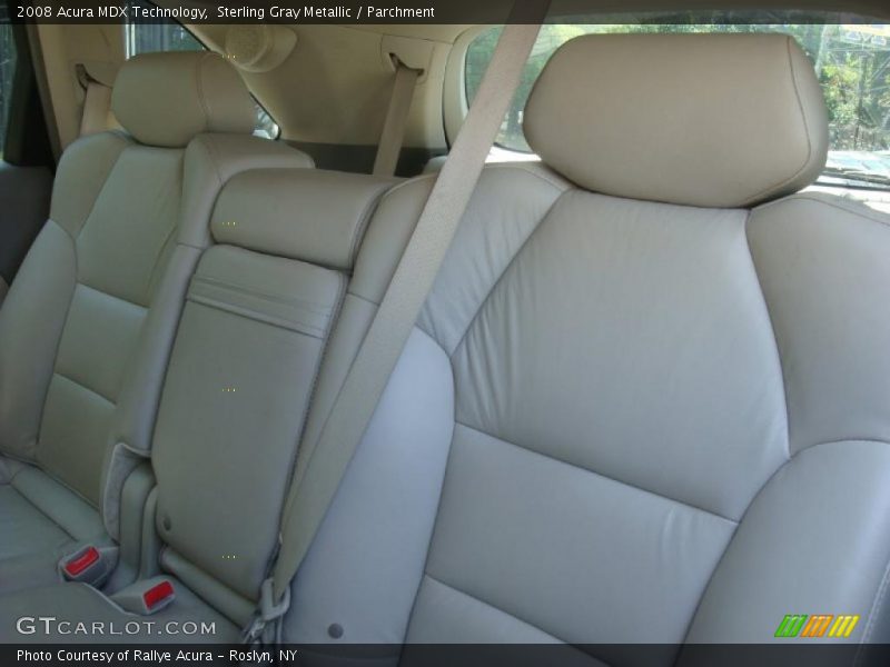 Sterling Gray Metallic / Parchment 2008 Acura MDX Technology