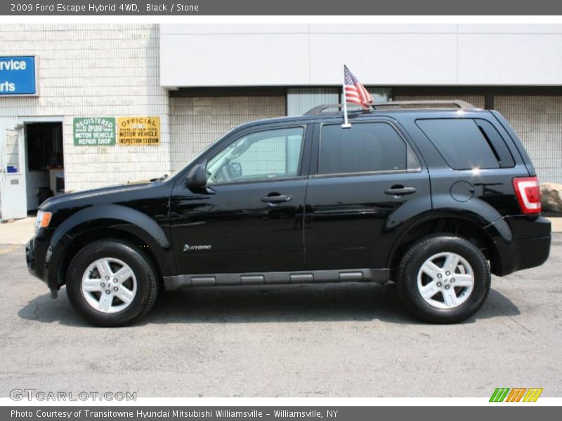 Black / Stone 2009 Ford Escape Hybrid 4WD