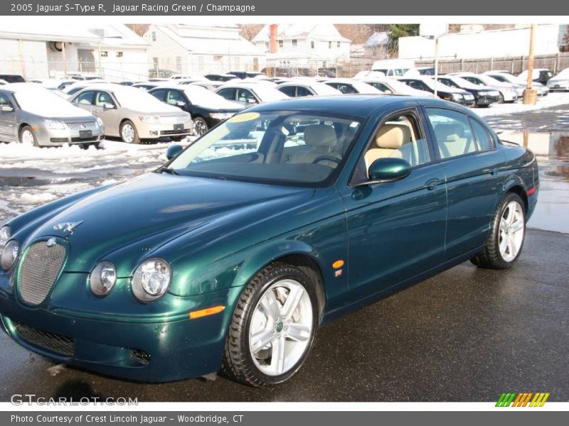 Jaguar Racing Green / Champagne 2005 Jaguar S-Type R