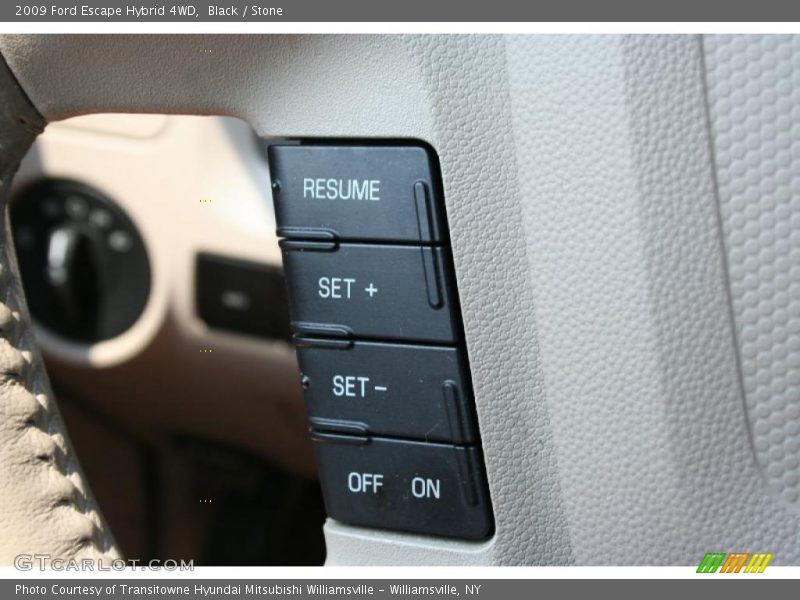 Black / Stone 2009 Ford Escape Hybrid 4WD