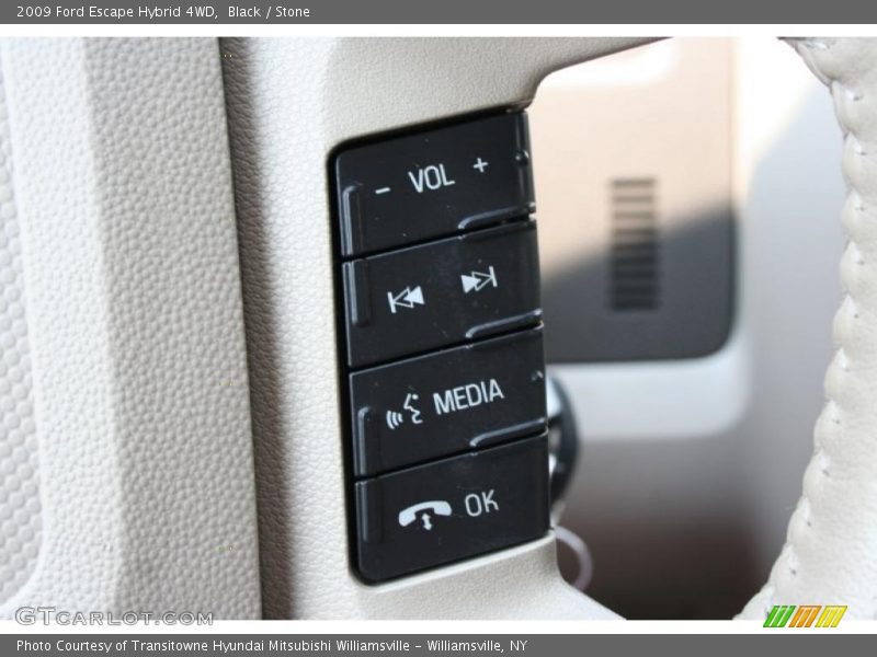 Black / Stone 2009 Ford Escape Hybrid 4WD