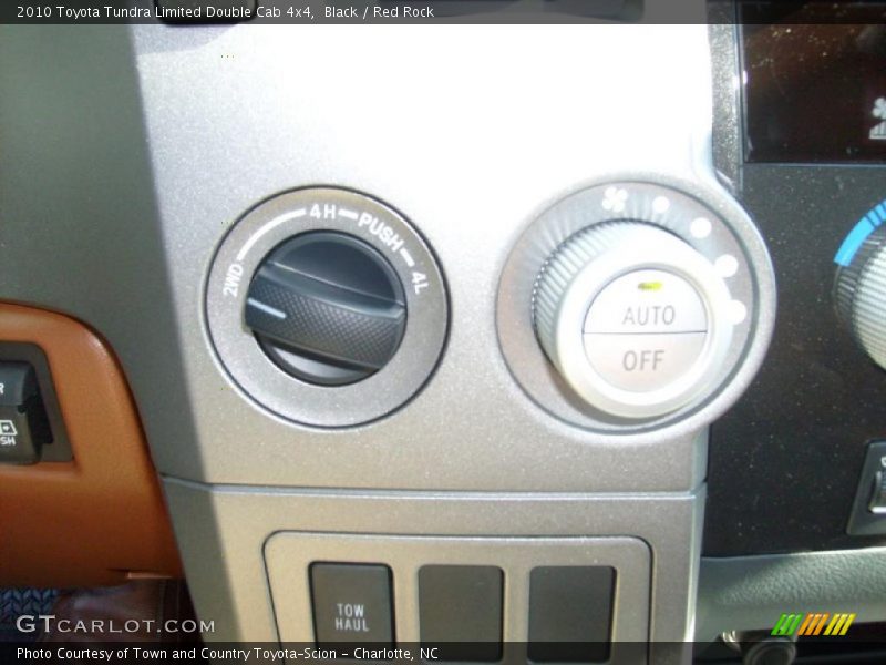 Black / Red Rock 2010 Toyota Tundra Limited Double Cab 4x4