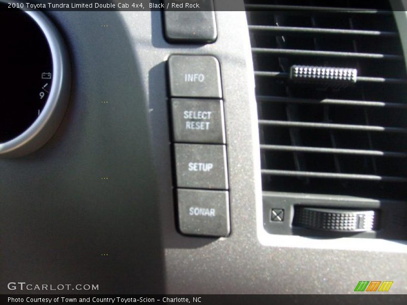 Black / Red Rock 2010 Toyota Tundra Limited Double Cab 4x4