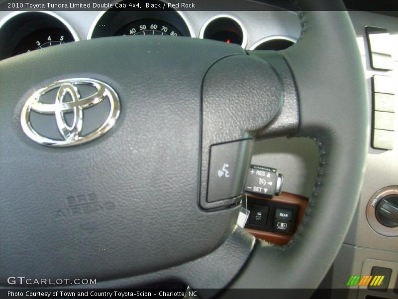 Black / Red Rock 2010 Toyota Tundra Limited Double Cab 4x4