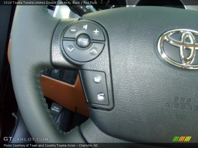 Black / Red Rock 2010 Toyota Tundra Limited Double Cab 4x4