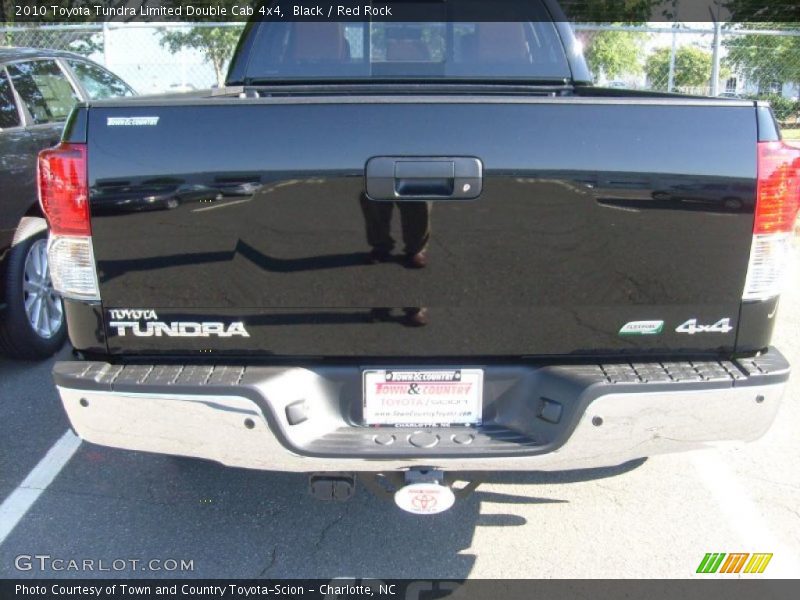 Black / Red Rock 2010 Toyota Tundra Limited Double Cab 4x4
