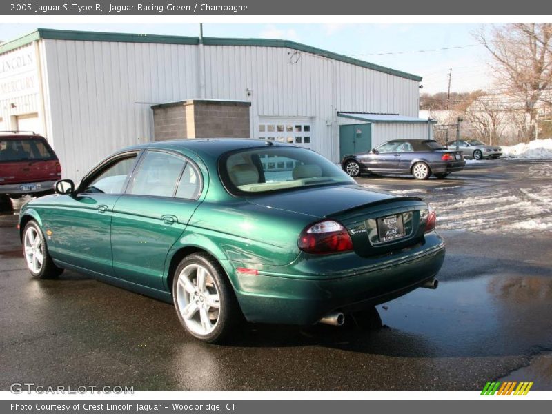 Jaguar Racing Green / Champagne 2005 Jaguar S-Type R