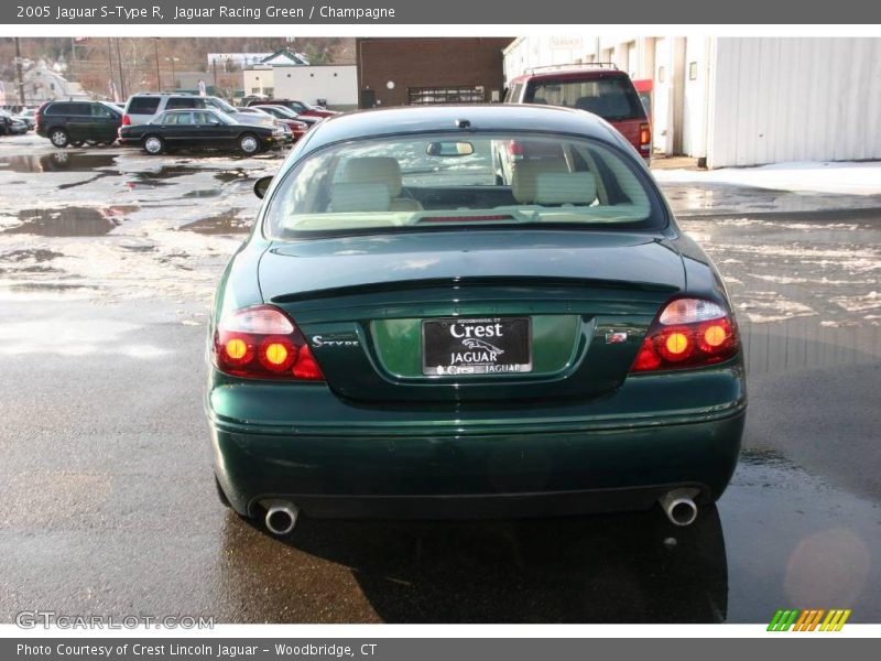 Jaguar Racing Green / Champagne 2005 Jaguar S-Type R