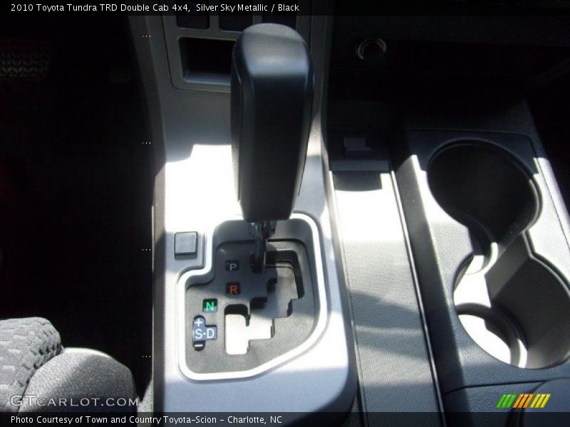 Silver Sky Metallic / Black 2010 Toyota Tundra TRD Double Cab 4x4