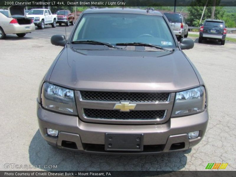 Desert Brown Metallic / Light Gray 2008 Chevrolet TrailBlazer LT 4x4