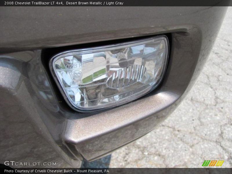 Desert Brown Metallic / Light Gray 2008 Chevrolet TrailBlazer LT 4x4